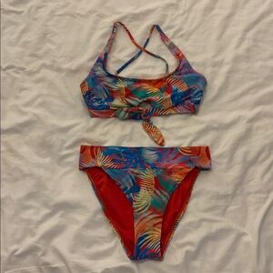 Colorful Tropical Bikini Set by Sunsets
